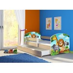 Otroška postelja 4kids Yummy ZOO 2